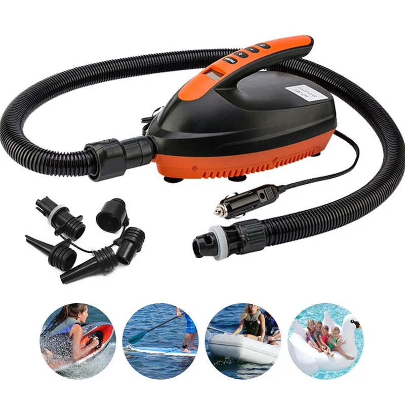 Воздушный насос 20 PSI DC 12V Цифровой Воздушный насос надувной насос для SUP& Paddle Board 20 PSI портативный насос высокого давления