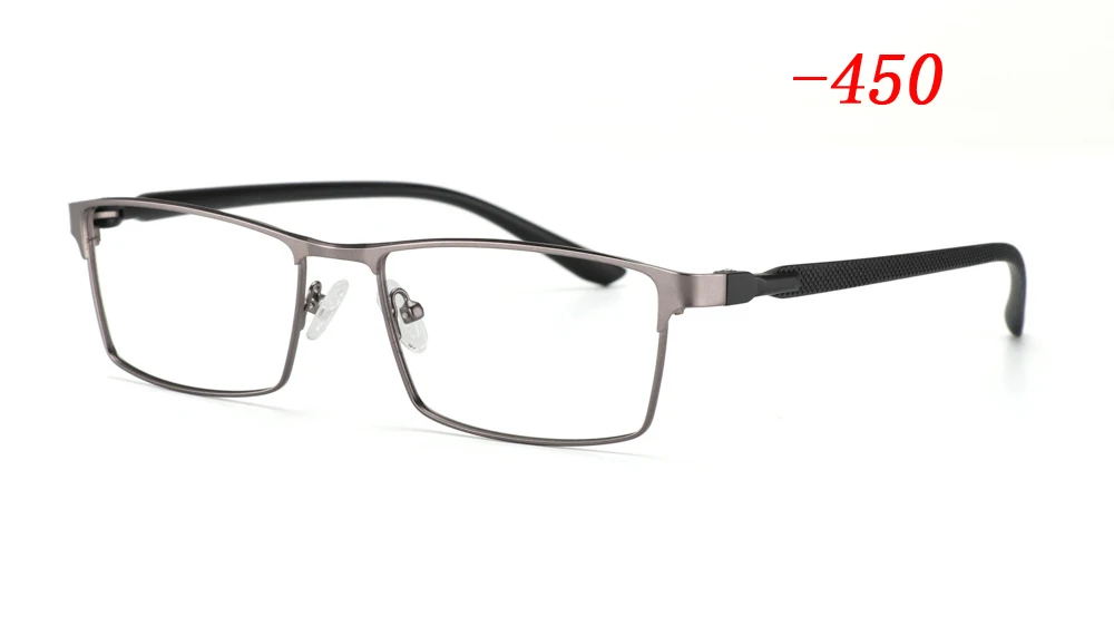 Sun Photochromic Myopia eyewear TR90 Alloy Frame Finished myopia glasses frame comfortable slip-resistant eyeglasses frame Men - Цвет оправы: Бежевый