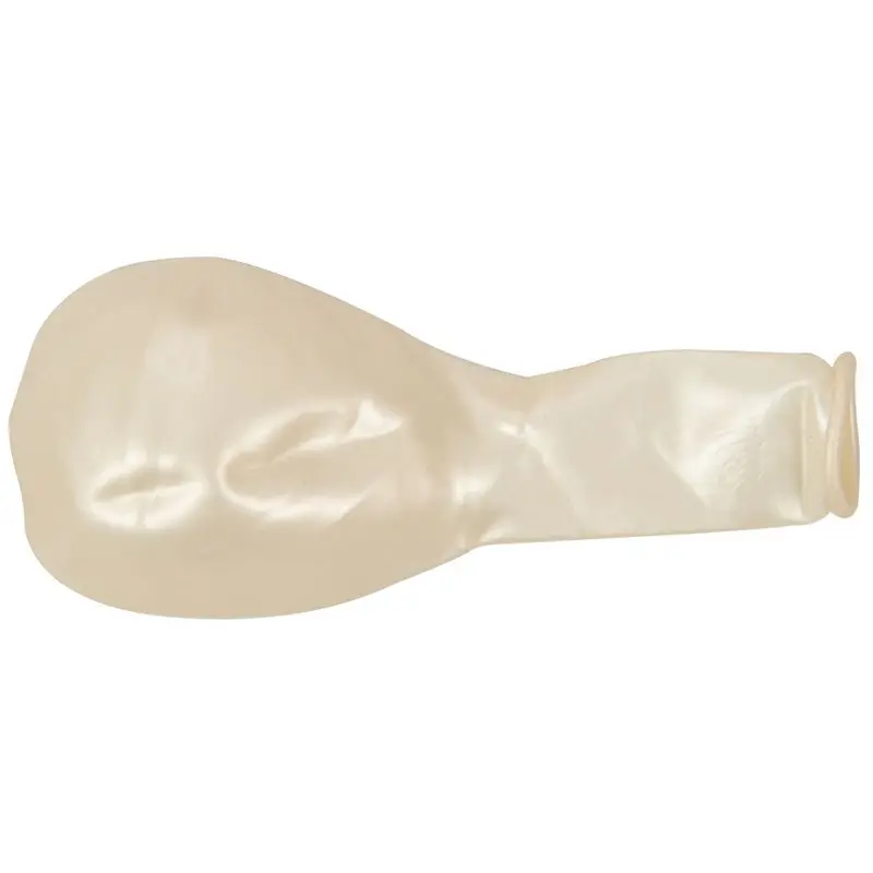 Bag of 20 latex balloons 1" or 30 cm nacres White