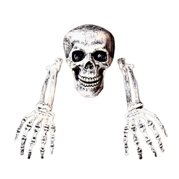 

Halloween Skeleton Skull Decoration Halloween Graveyard Decoration Props Bar Haunted House Terrorist Props New