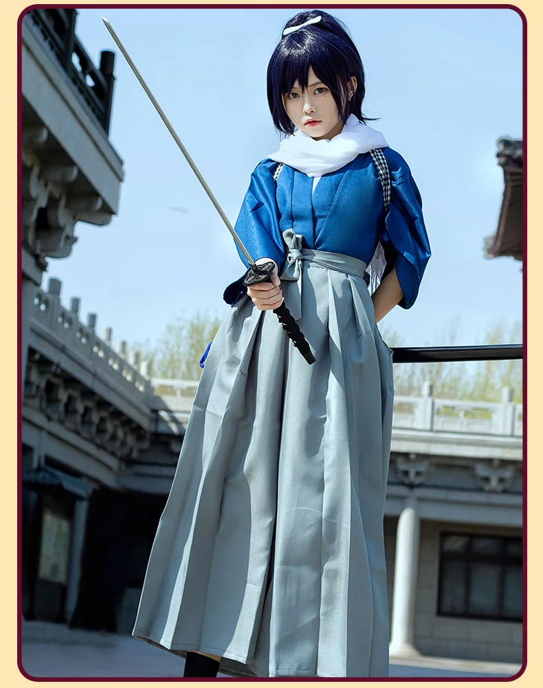 Аниме Touken Ranbu Online kasuu Kiyomitsu Косплей Костюм Yamatonokami yasusada кимоно костюм самурая