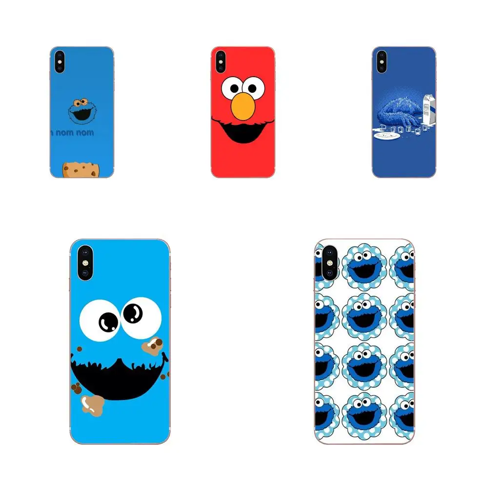 

For Xiaomi Mi3 Mi4 Mi4C Mi4i Mi5 Mi 5S 5X 6 6X 8 SE Pro Lite A1 Max Mix 2 Note 3 4 TPU Shell Funny Cartoon Cookie Monsters