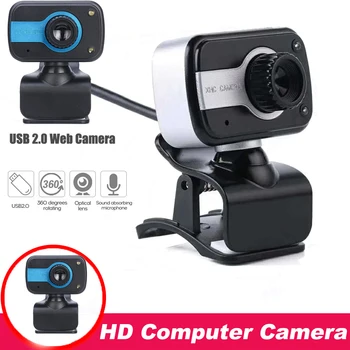 

USB2.0 HD Webcam Camera Web Cam With For Computer Laptop Digital HD Video Camera Practical Camera In Stock Fast delivery