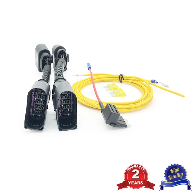 Wire Harness Connector for VW Transporter T5 Headlight Conversion T5.1 T6 Facelift Adaptor Harness Upgrade