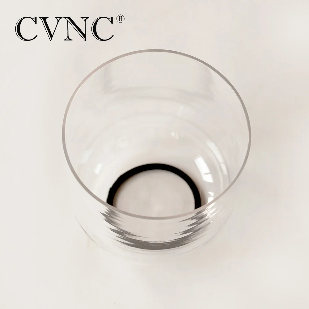 CVNC 6 &quotChakra Note C D E F G A B прозрачная кварцевая Поющая чаша с