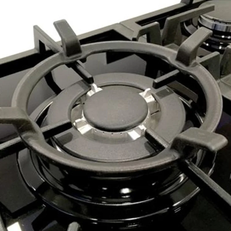 2pcs Supporto per Fornello a Gas Metallo Anello Wok Universale Supporto Wok Ghisa Anello di Supporto in Ghisa per Wok Pesante per Ripiano della Stufa Fornello Forniture da Cucina 14 14 cm