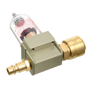 

1pc Durable Oil Water Separator Filter Compressed Air Filter Including 1/4" Quick Coupling for the Compressor Tool