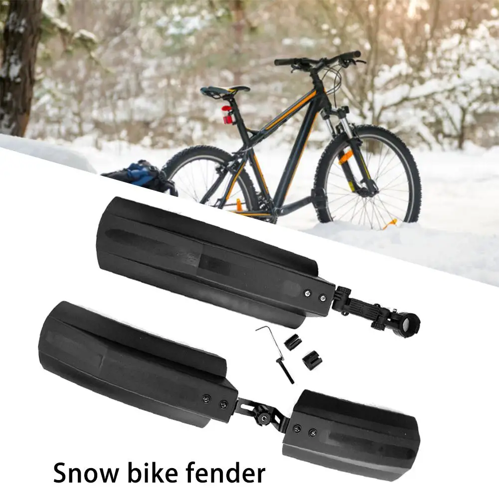 wolf's fang bike Bicycle accessories bicycle fat bike front and rear fender 26 inch snow bicycle fender wide tire bicycle wings
