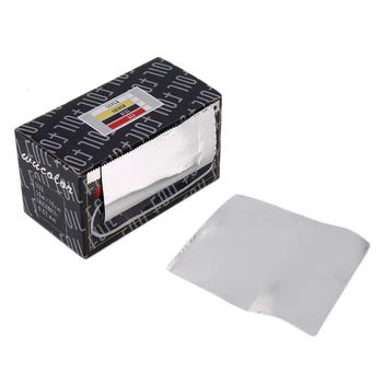 

Portable Lightweight Manicure Tinfoil Foil For Highlighting & Colouring Hair Nails Box Aluminium With Silver Color Easy to Use
