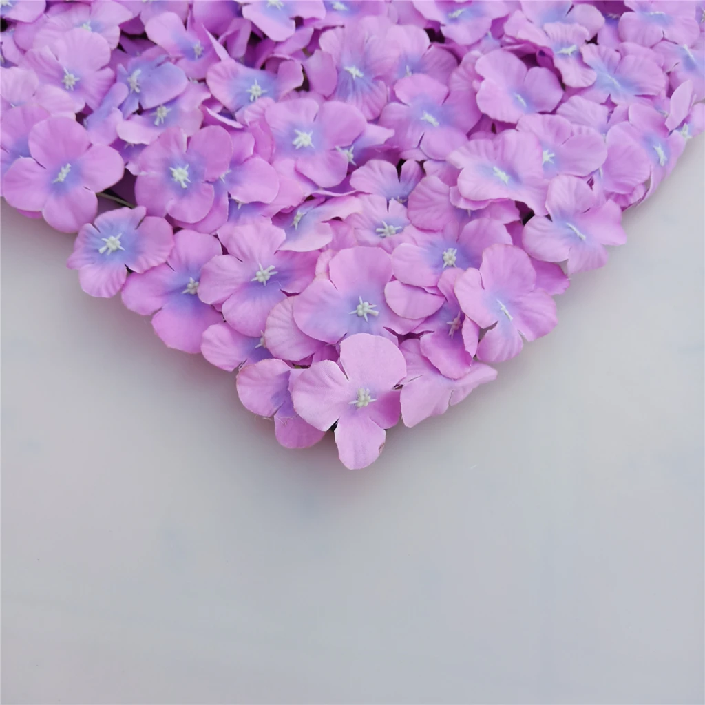 Wedding Floral Artificial Silk Flower Wall Panel Wedding Venue Cafe Decor