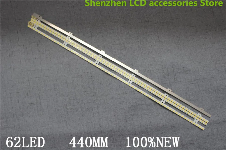 2 шт./лот UA40D5000PR LTJ400HM03-H светодиодный полосы BN64-01639A 2011SVS40-FHD-5K6K-Right левый 2011SVS40 56K H1 1CH PV 440 мм 62 светодиодный
