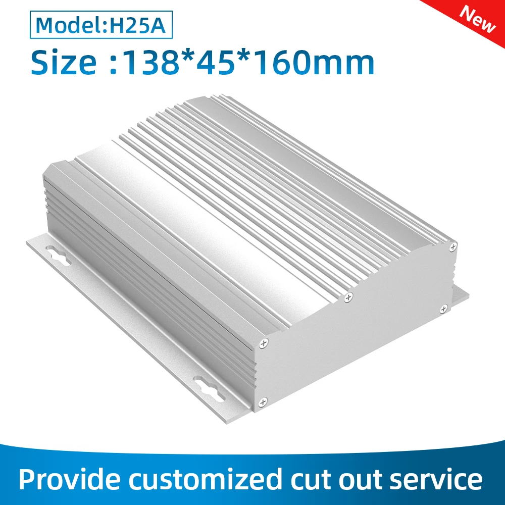 

Heat Sink Security Equipment Enclosure Power Supply Board Custom Electronic Enclosures H25 138*45mm