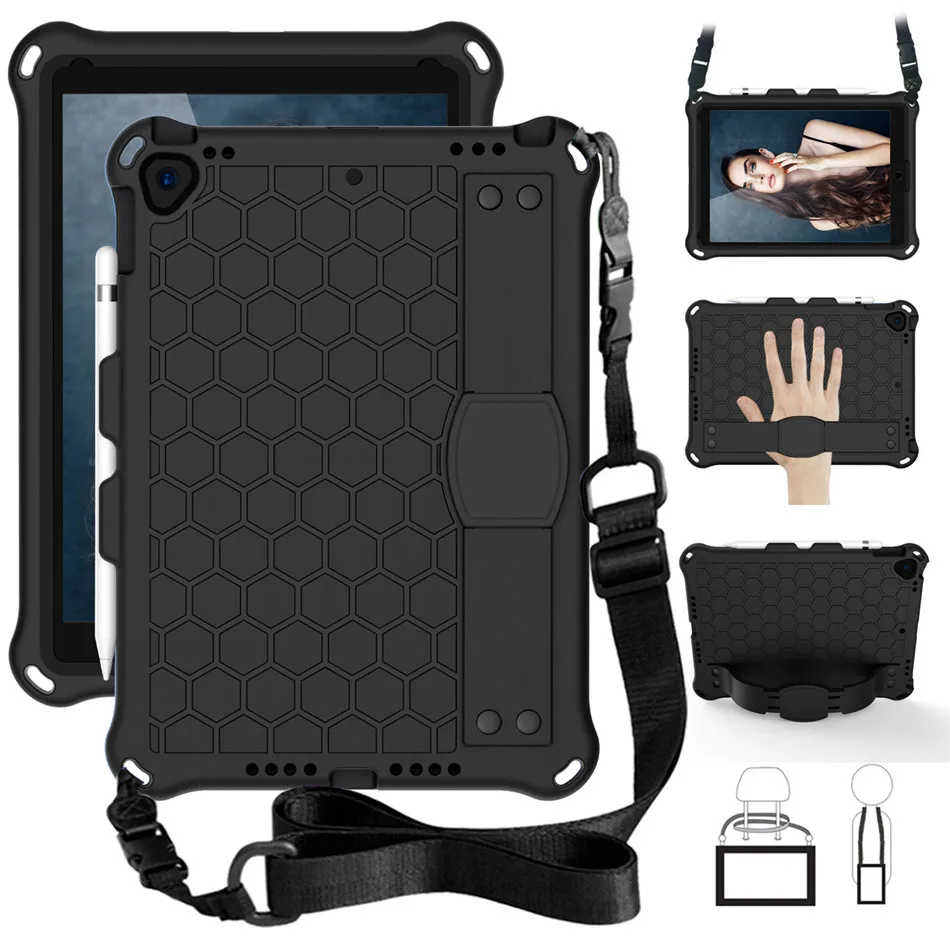 Funda de silicona con Portalápices para iPad, Protector de seguridad