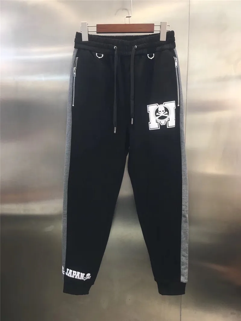19FW Mastermind Япония женские спортивные брюки мужские 1:1 высококачественные шнурки Mastermind Япония джоггеры