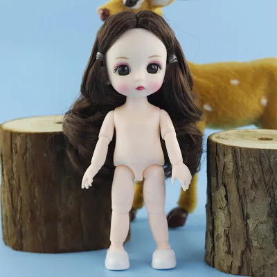 13 подвижных суставов 16 см Bjd кукла игрушка элемент белая мышца Обнаженная девушка тело мода кукла красивая принцесса для девочек подарок - Цвет: i