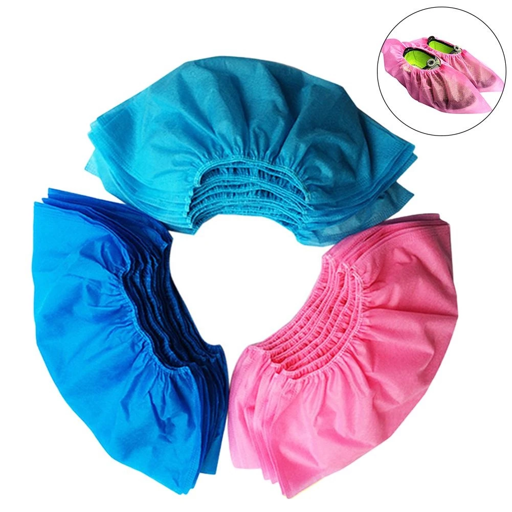 Thicken Single 4G Disposable Shoe Cover Dustproof Non-slip Dhoe Cover for Students Adult Non-woven Shoe Household Foot shoe covers