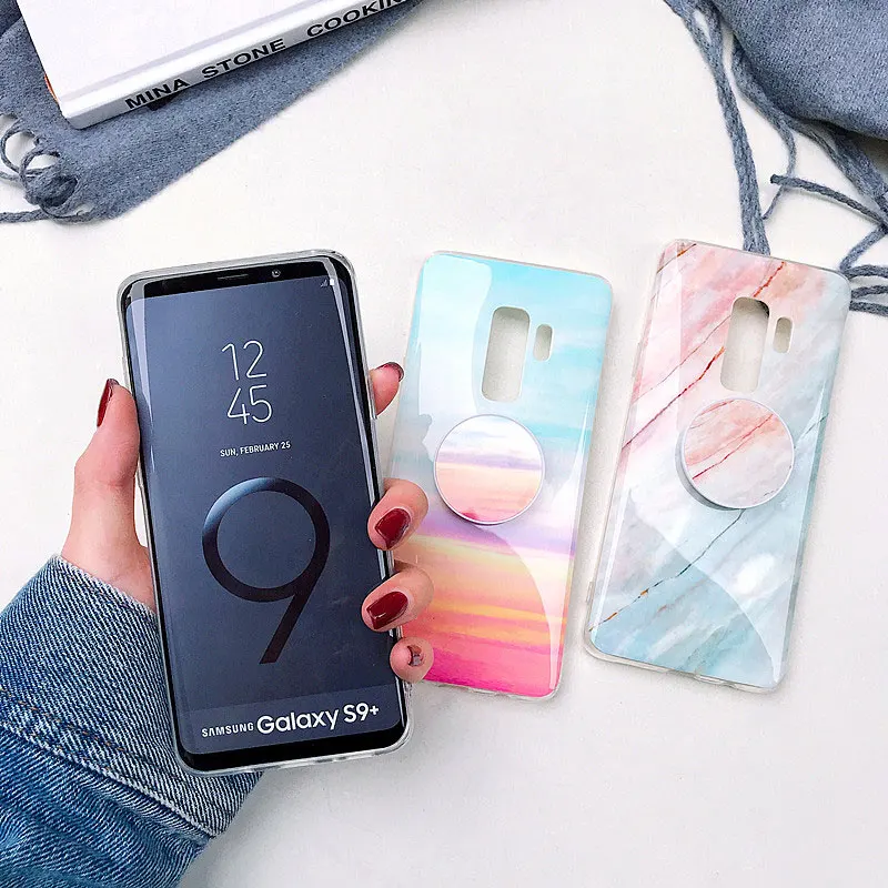 Мраморный чехол для Samsung A50 из мягкого ТПУ задняя крышка S10 LITE S10PLUS держатель SAMSUNG