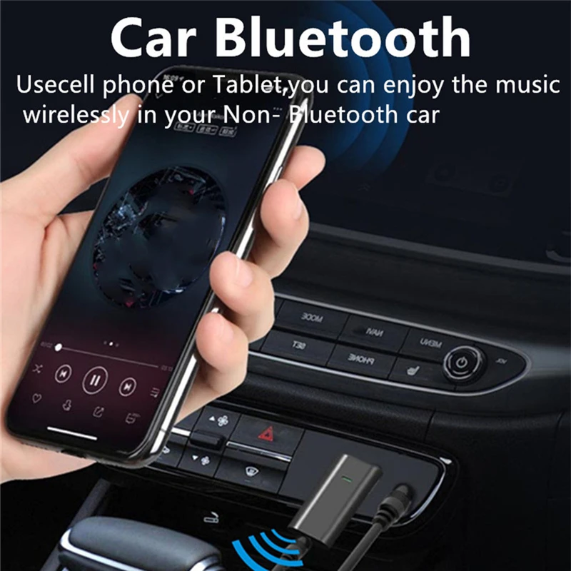 Беспроводной Bluetooth аудио стерео передатчик приемник музыкальный адаптер музыкальный домашний адаптер 3,5 мм AUX и USB адаптер 2 в 1 40OCT16