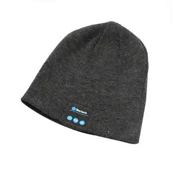 

Bluetooth Earphone Music Hat Winter Wireless Headphone Cap Headset With Mic Sport Hat For Xiaomi Phone Portable Headset