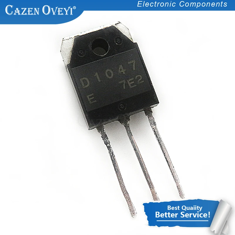5pcs/lot 2SD1047 D1047 12A/140V TRANSISTORS TO-247 In Stock | Электронные компоненты и принадлежности