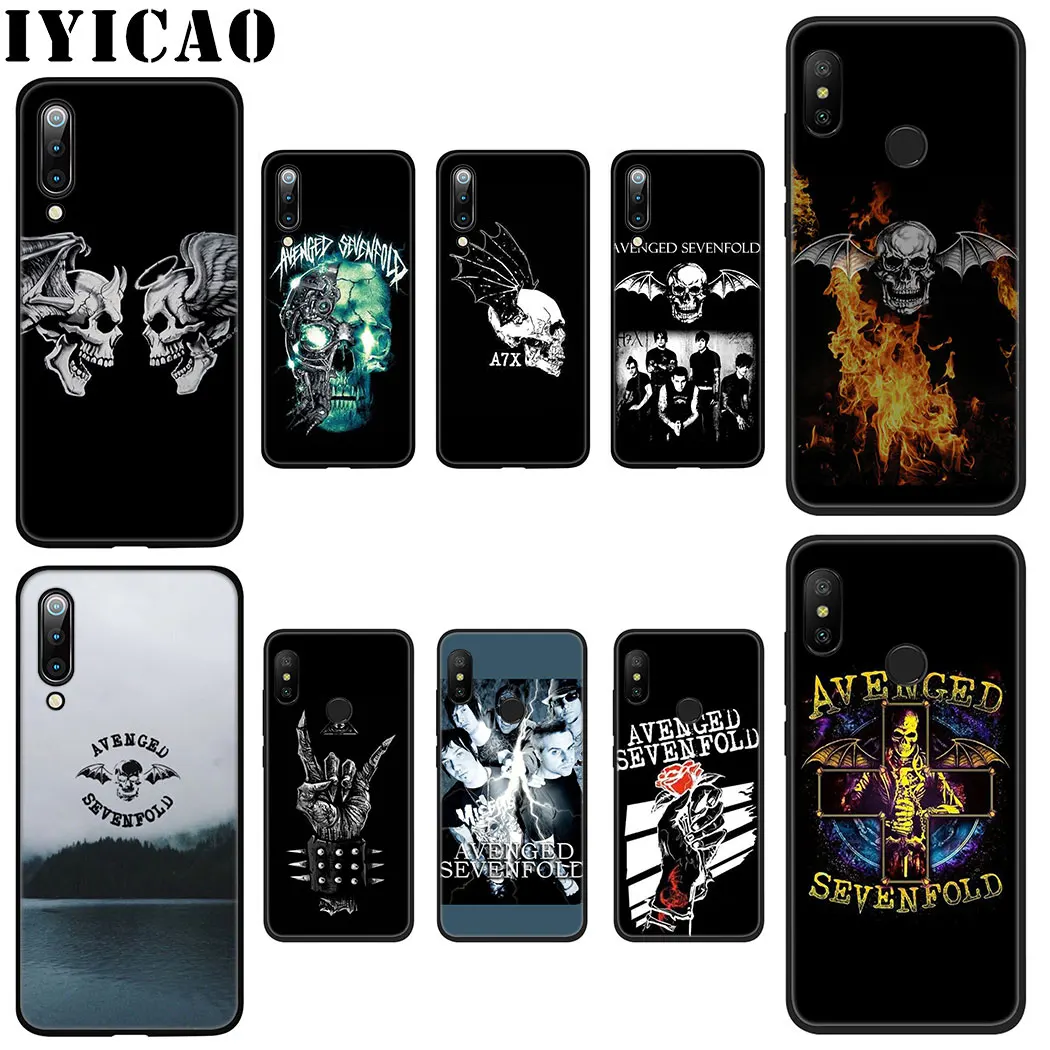 Мягкий силиконовый чехол Avenged Sevenfold для Xiaomi Mi 9 T Pro CC9 CC9E 8 SE Mi6 Mi8 Lite Mi9 из ТПУ |