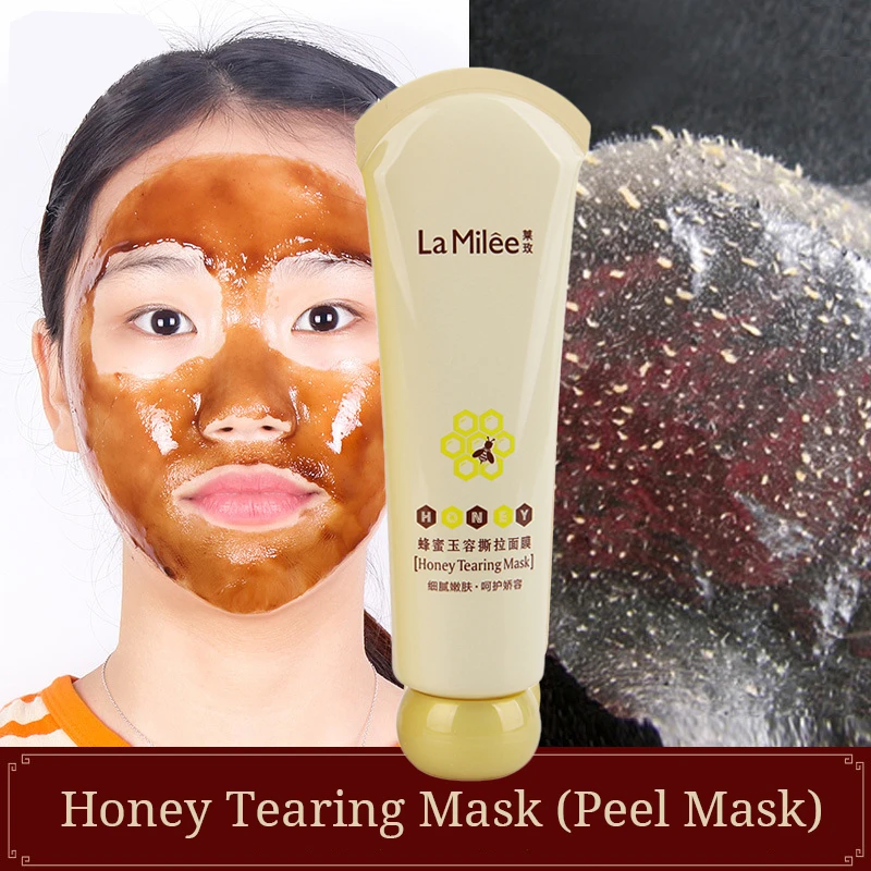 

Honey Peel Mask Oil Control Purifying Blackhead Remover Peel Off Dead Skin Clean Pores Shrink Facial Care Face Skincare Masks