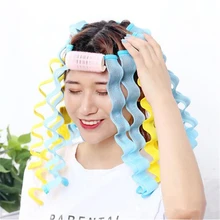 12pcs DIY Magic Hair Curler 30CM Heatless Hair Rollers Curlers Hairstyle Roller Sticks Wave Formers Curling Hair Styling Tools