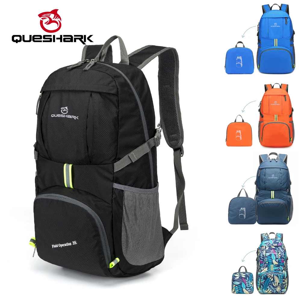 OCCIENTEC 35L Lightweight Packable Durable Travel Hiking Backpack Daypack Water Resistant Travel Backpack 