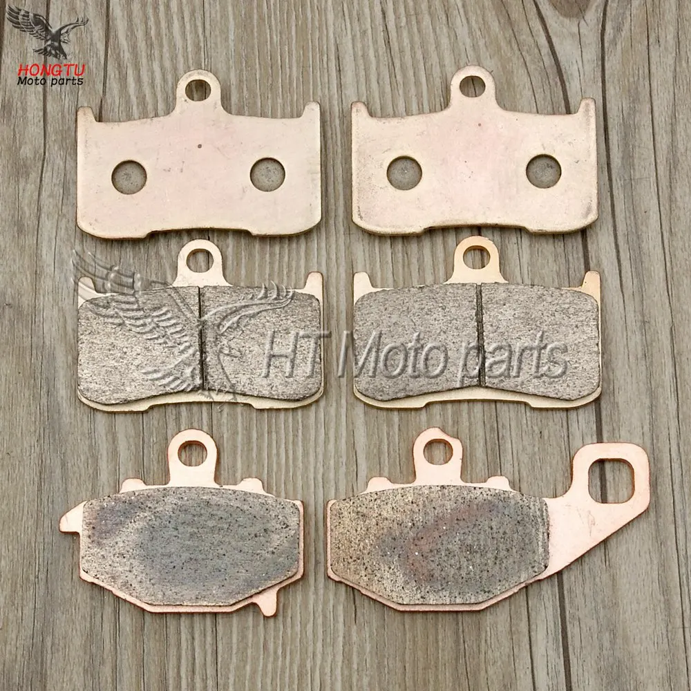 Металлические тормозные колодки для мотоцикла Kawasaki ZX9R ZX-9R (ZX 900 F1/F2) 2001-2004 Z 1000 Z1000 (ZR