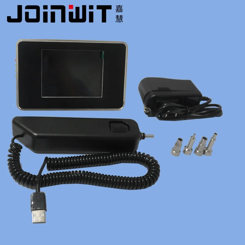 Портативный USB оптический волоконный видео инспекционный микроскоп с 400X оптический оптоволоконный прицел зонд с ЖК-монитором