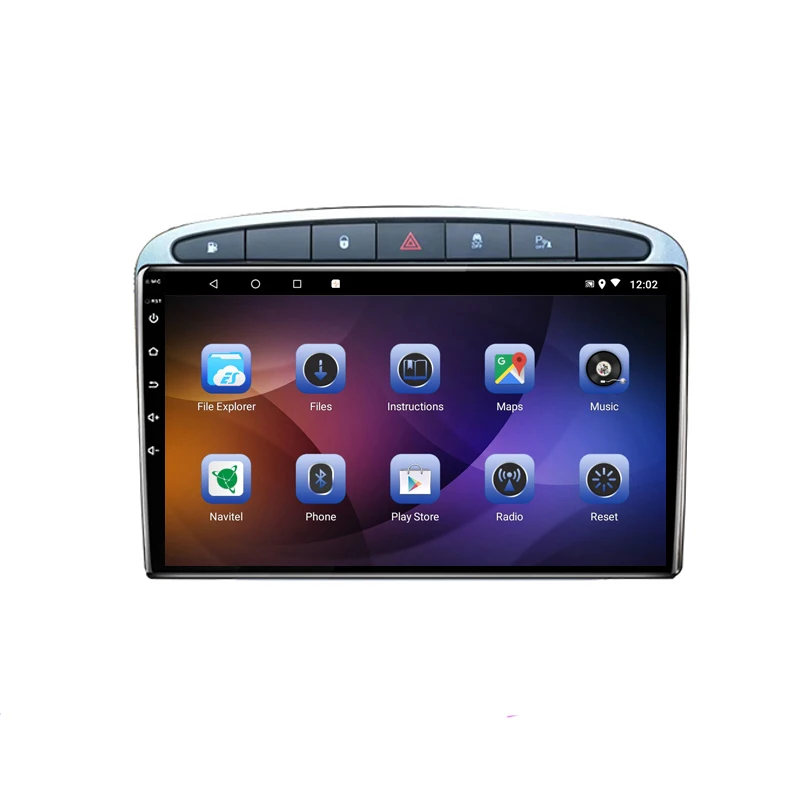 2 din 8 ядер android 10 автомобильное радио авто стерео для Peugeot 308 sw cc t9 2009 2010 2011 2015