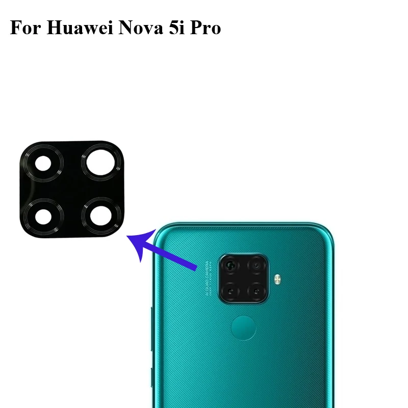 2 шт. Высокое качество для Huawei Nova 5i pro задняя камера стекло объектива тест хорошо