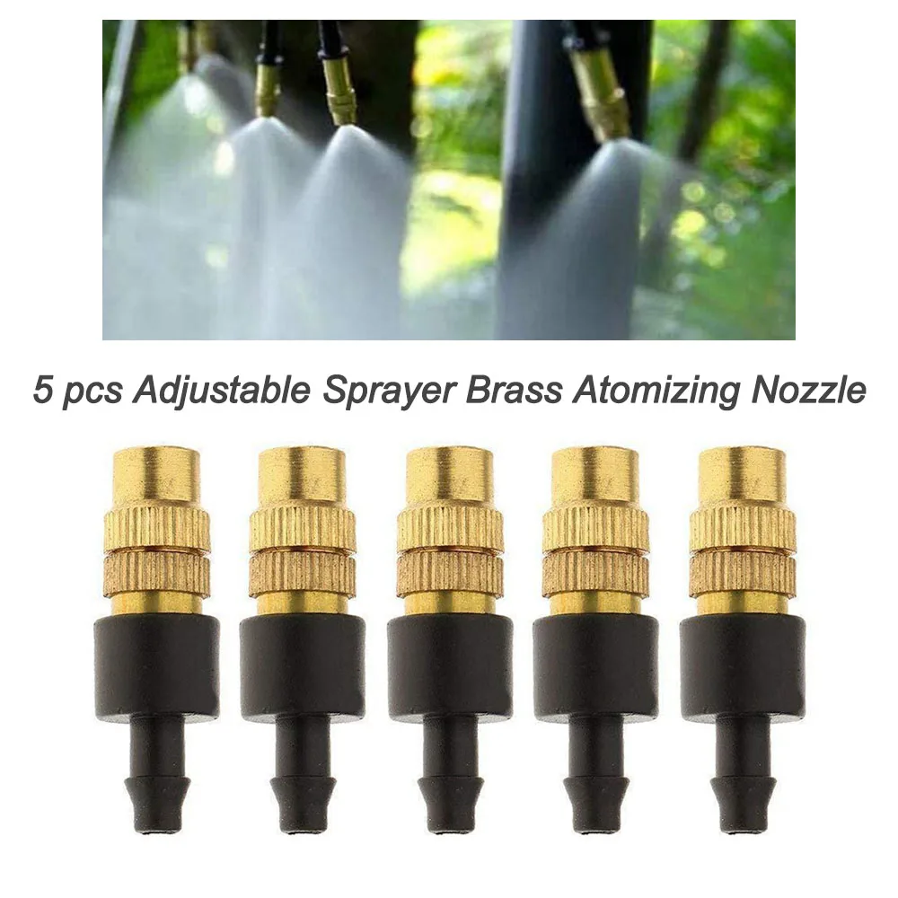 Регулируемый распылитель для капельного полива сада 4/7 дюйма|Опрыскиватели| |