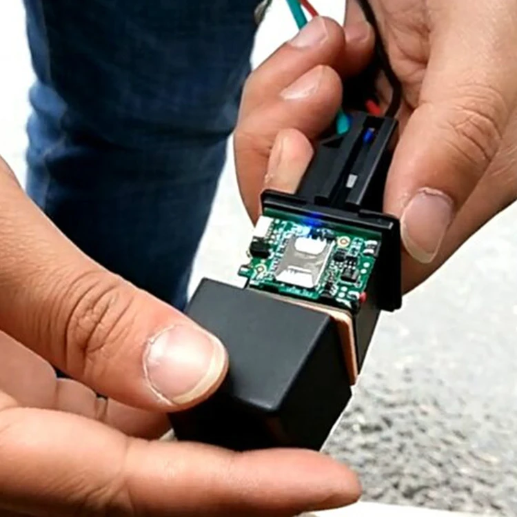 Автомобильный отслеживающий релейный gps трекер, устройство Gsm Дистанционный Определитель местоположения, контроль противоугонной системы
