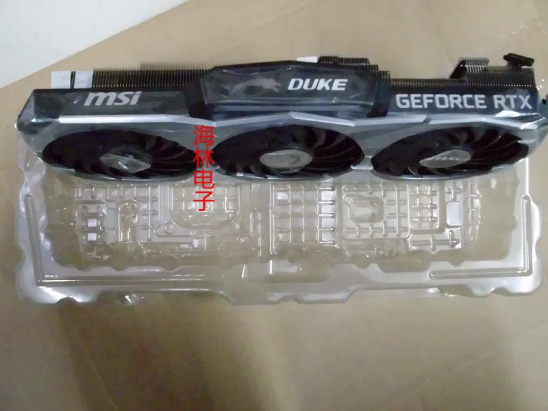 Для MSI RTX2080 DUKE графический вентилятор для охлаждения видеокарты вентилятор с радиатором