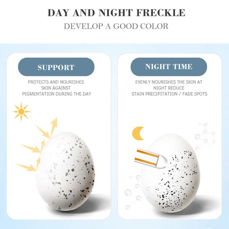 VOVA Dark Spot Remover Freckle Cream Remove Melasma Acne Spot Pigment Melanin Bleaching Dark Spots Pigmentation Whiten Skin Care