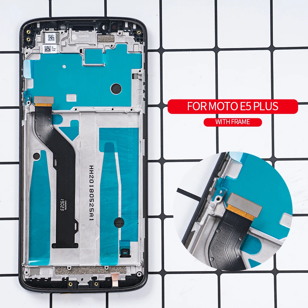 OTMIL 6," ЖК-дисплей для Motorola Moto E5 Plus ЖК-дисплей сенсорный экран с рамкой дигитайзер XT1924-1 XT1924-2For MOTO E5 Plus дисплей