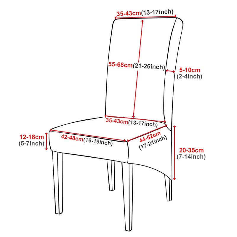 Настоящая бархатная ткань с лисами XL Размер Чехол для стула большой размер длинная спинка Европейский стиль чехлы для сидений универсальные для ресторана отеля Вечерние