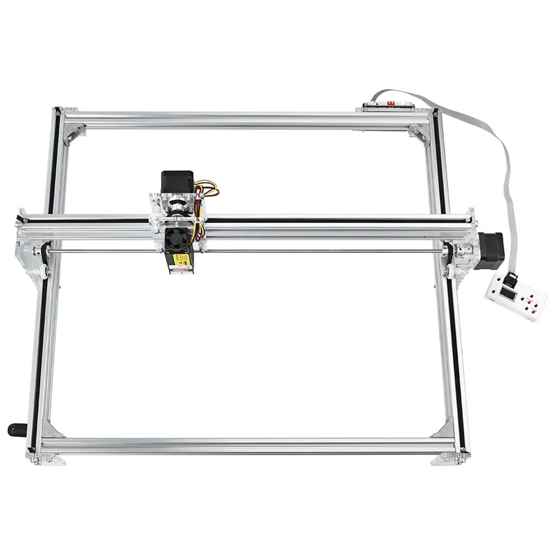 

CNC Router Wood Carving Engraving Cutting Machine DIY Printer Logo Picture Marking 2 Axis Desktop Printer 65x50cm 7000MW