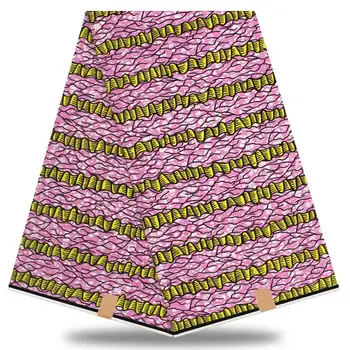 

2020 Newest designYards Veritable African Wax Fabric 100% Cotton Good Ankara wax Patchwork Sewing For Party Dress XX026