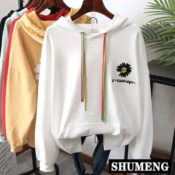 

Super Fire Hooded Sweatshirt Korean 2020 Spring Streetwear Unisex Solid Simple Loose Sweat Shirt Large Size Students Coat
