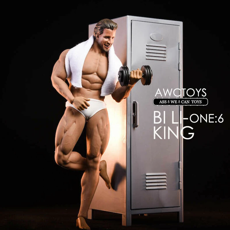 1/6 Scale Gay Doll Awctoys Blk01 Muscle Man Action Figure Outfits Male