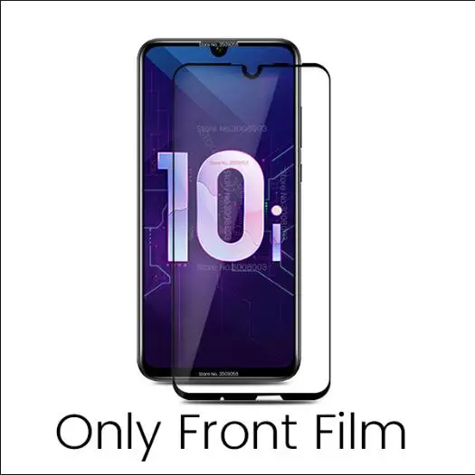 2-в-1 стекло со шлейфом на honor 10i honer 10 lite 10 lite СВЕТ 10i Экран Протектор Стекла honor 10i honor 10 lite hry-lx1t защитная пленка - Цвет: 1 front film only