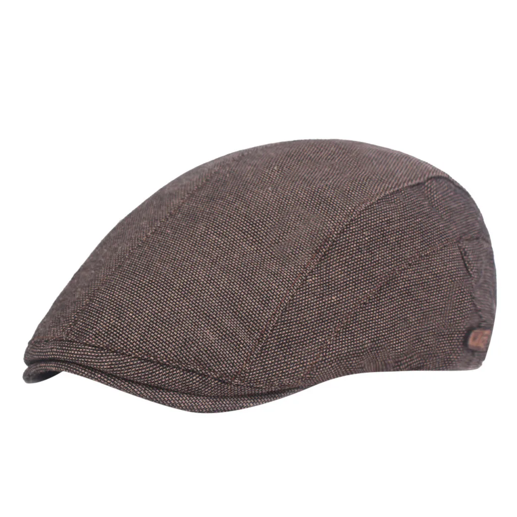 Мужская и женская плоская кепка Newsboy Baker береты Duckbill Golf Driving Cabbie Hat boinas masculinas tocas e gorros masculino inverno