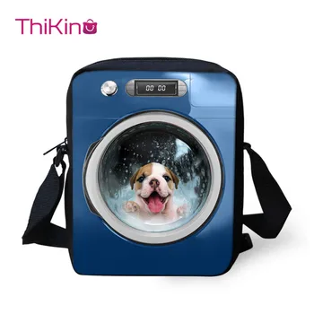 

Thikin Travel Puppy Dog Shoulder Messenger Bag Cool Summer Crossbody Phone Bag for Boys Phone Bag Shopping Bags Mochila Infantil