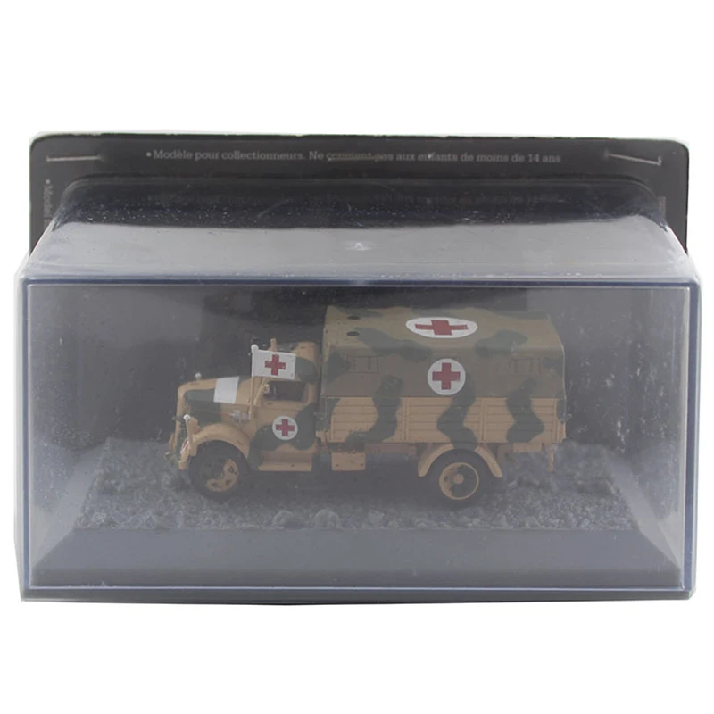 

rare 1/72 German army 6-36s ambulance model finished product Alloy tank model