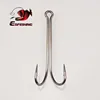 ESFISHING 10pcs Long Shank Double Hook Weedless Fishing hook Duple Hook for Jig Bass Fish Hook fishing tackle For Soft Lure ► Photo 2/6