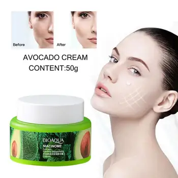 

1Pcs Avocado Essence Face Cream Moisturizing Hydrating Soothing Skin Soothing Improvement Dry Cream Skin Care
