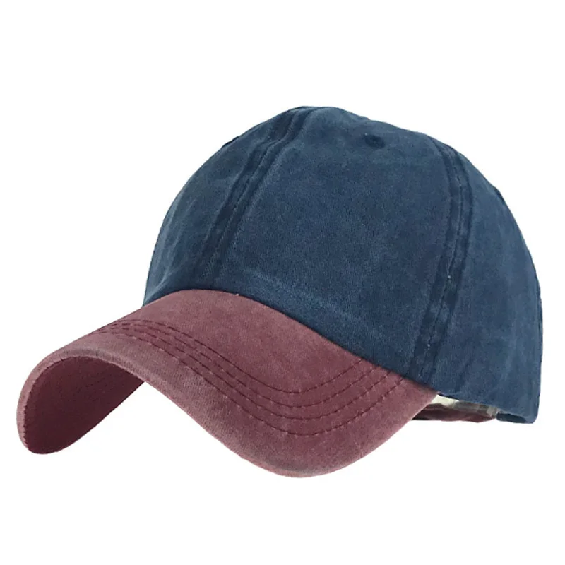 

7 Color Washed Cotton Baseball Caps Solid Color Snapback Caps Hip Hop Women Men Bone Hats Fashion Casual Dad Casquette Gorras