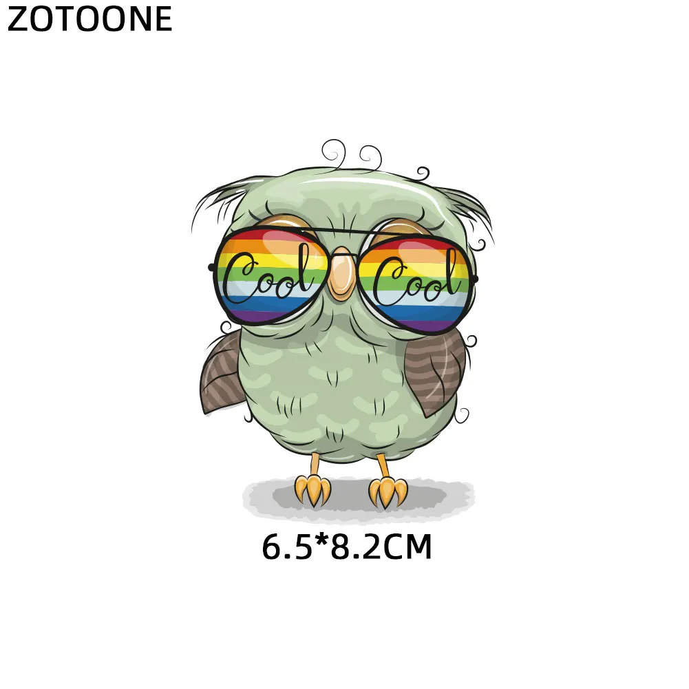 ZT1211 ZOTOONE милые животные цветок наклейки для железа передачи одежды DIY аксессуары футболки Платья моющиеся теплопередачи - Цвет: ZT1211